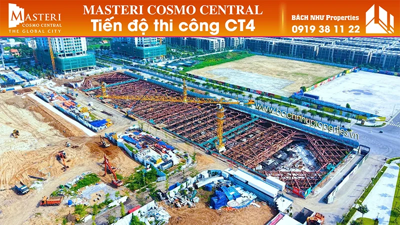 Hình ảnh thực tế CT4 T12026 - Tiến độ thi công CT4 cập nhật bởi Bách Như Properties 3