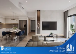 NỘI THẤT MASTERI COSMO CENTRAL THE GLOBAL CITY