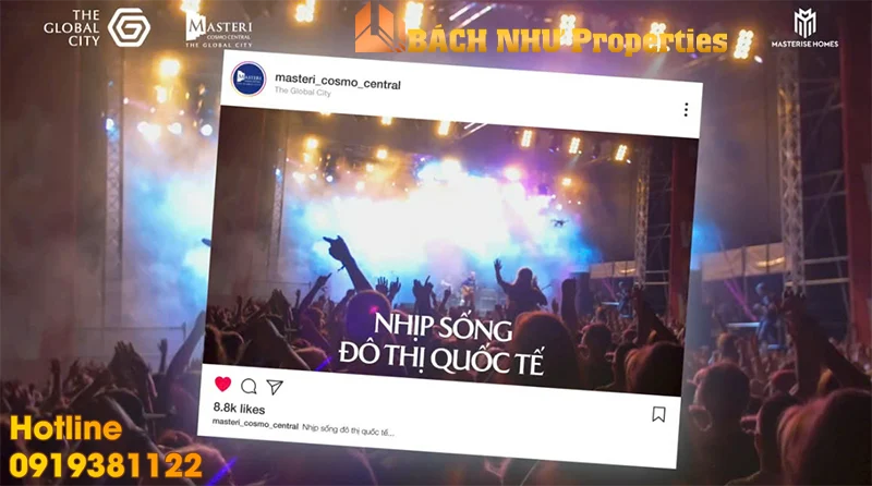 Masteri Cosmo Central tầm nhìn biểu tượng - Bách Như Properties