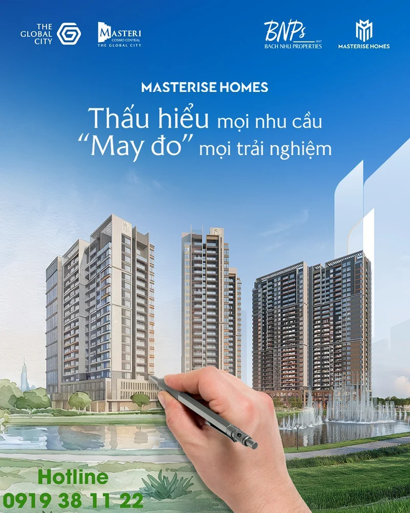 trải nghiệm sống tại Masteri Cosmo Central - Bách Như Properties -BNPs
