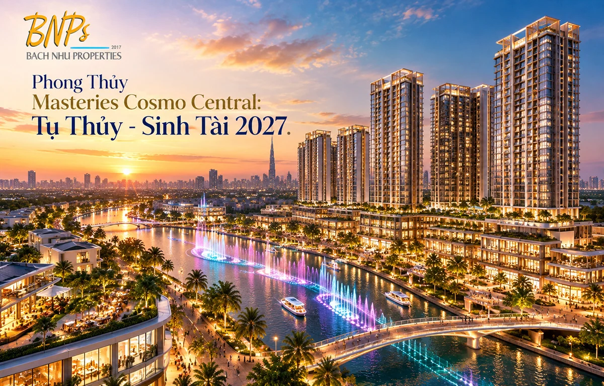 Bật Mí Phong Thủy Masteries Cosmo Central Hút Tài Lộc 2027