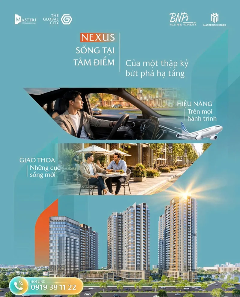 Nexus Zone Masteri Cosmo Central – Tâm Điểm Của Nhịp Sống Mới Tại The Global City - Bách Như Properties - BNP's